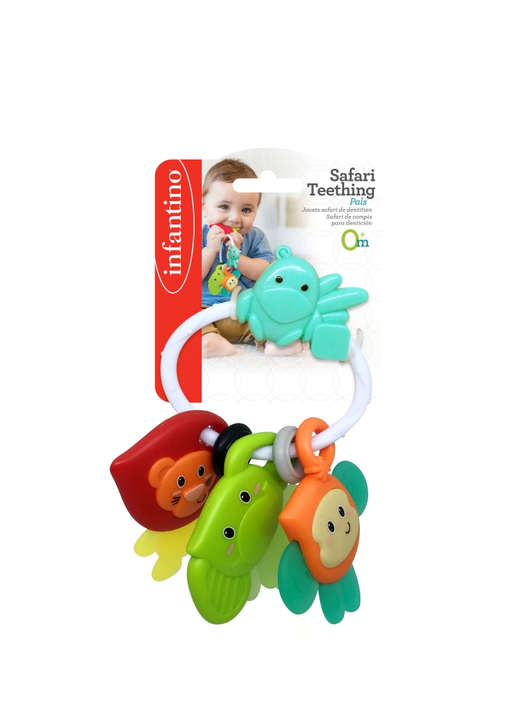 Baby teether, Infantino, Safari