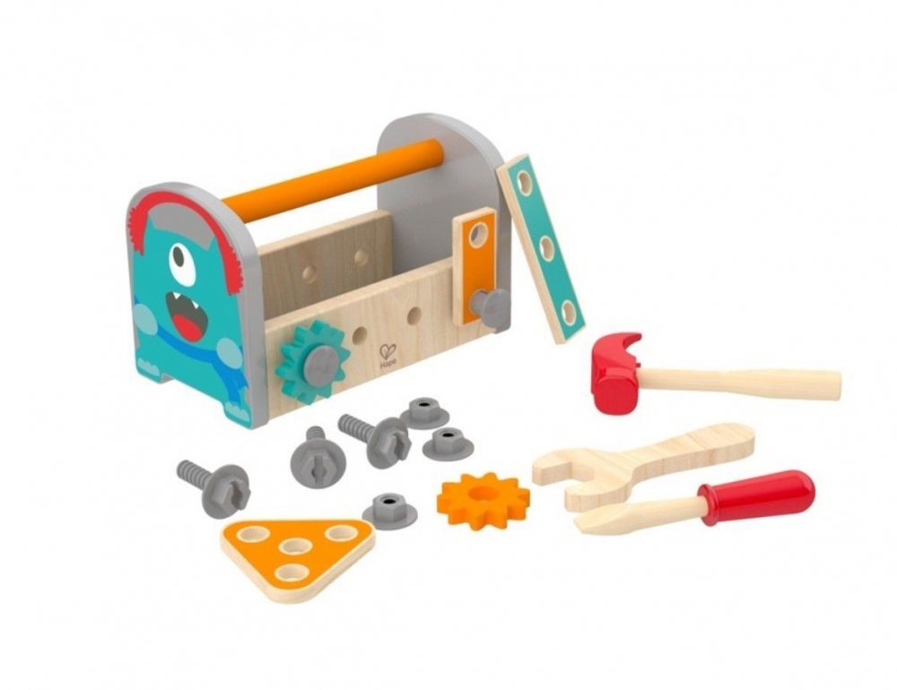 Tool set, Hape, 17 pieces