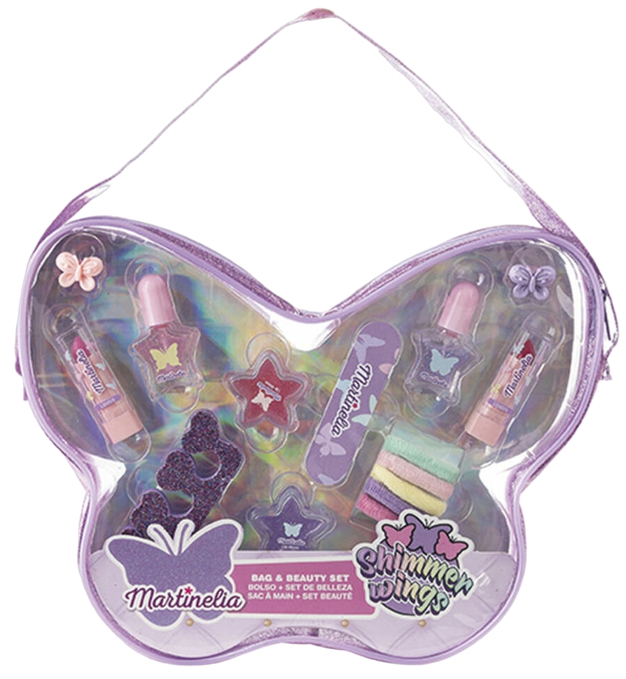 Cosmetic set, Martinellia, Shimmer Wings, Butterfly, 16 pieces