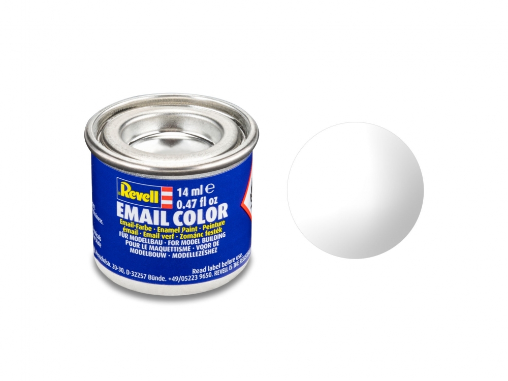 Enamel paint, Revell, Email Color, Pure White, 14 ml
