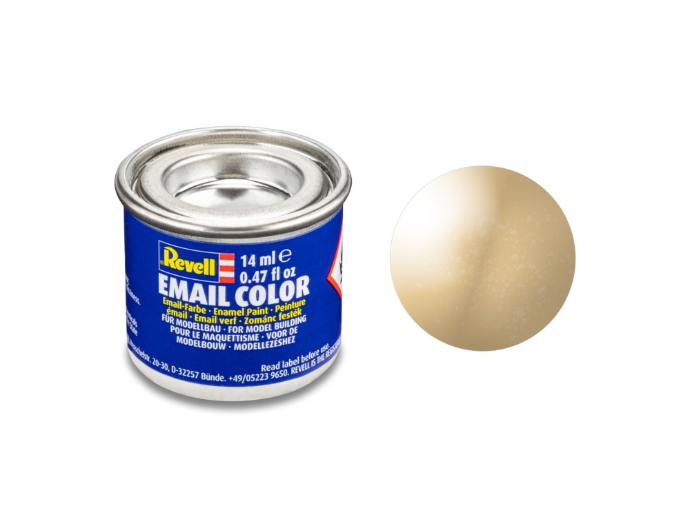 Enamel paint, Revell, Email Color, Gold Metallic, 14 ml