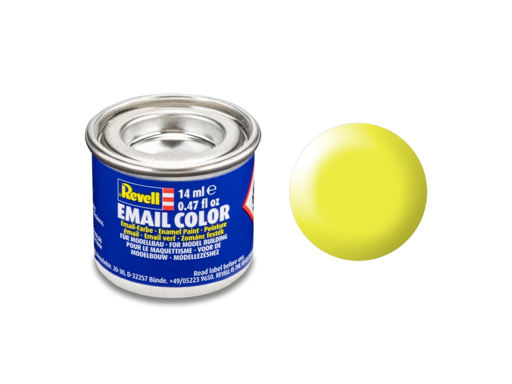 Enamel paint, Revell, Email Color, Silky Lemon Yellow, 14 ml