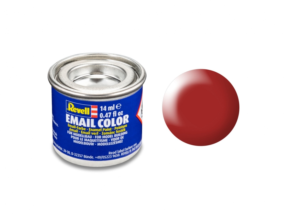 Enamel paint, Revell, Email Color, Silky Fire Red, 14 ml