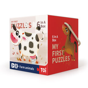 My first puzzle 39 pieces - Farm animals