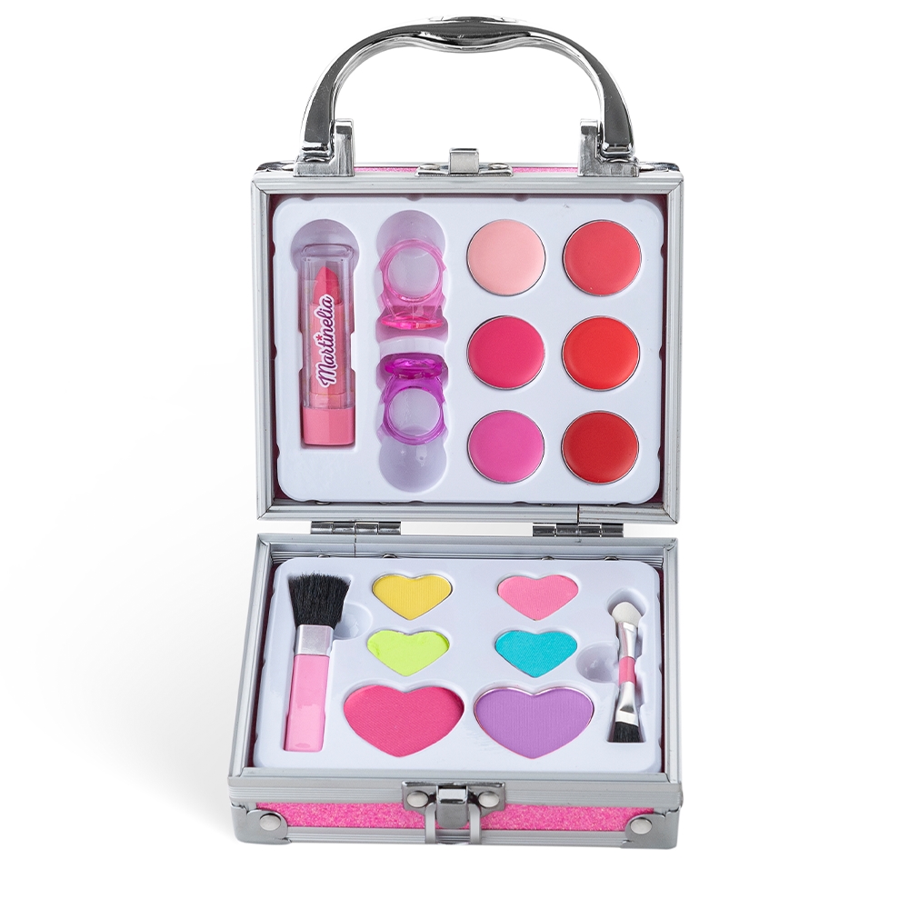 Make-up set in a case, Martinelia, Supergirl, 17 pieces