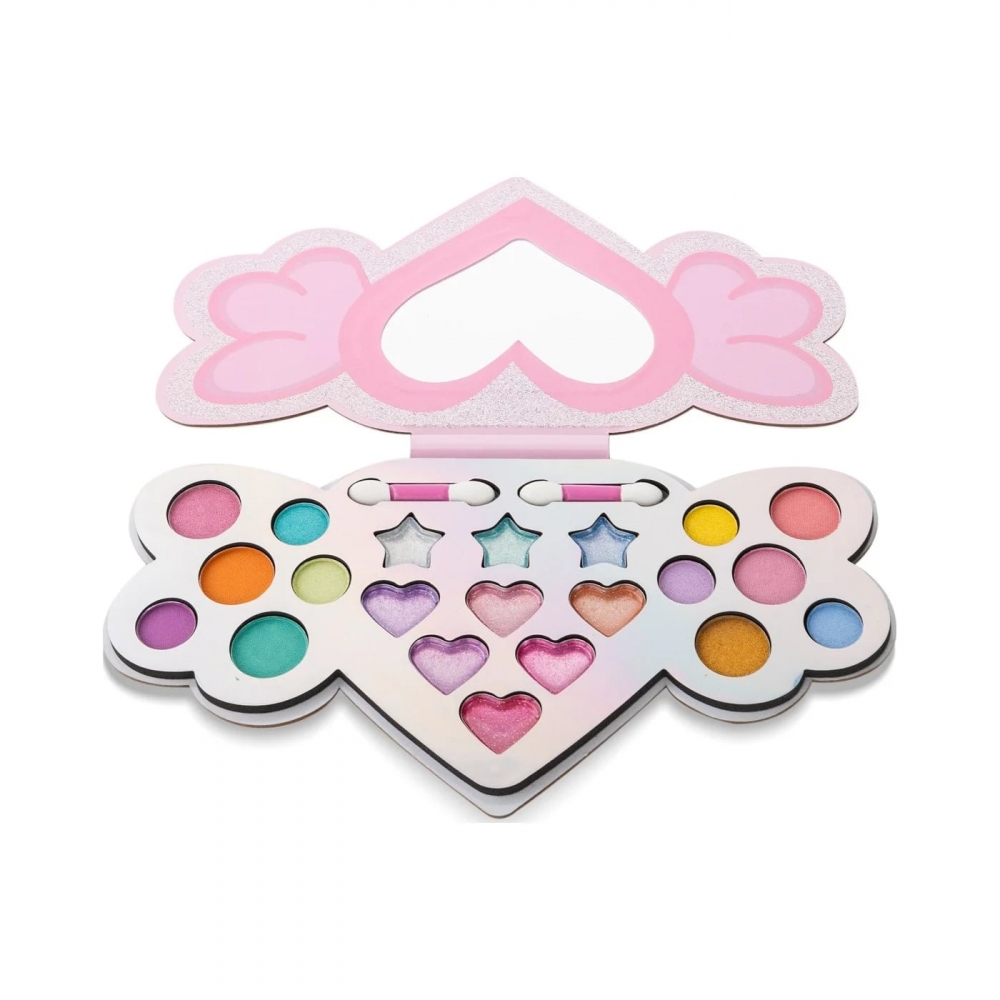Makeup palette, Martinelia, Super Girl, Heart, 23 pieces
