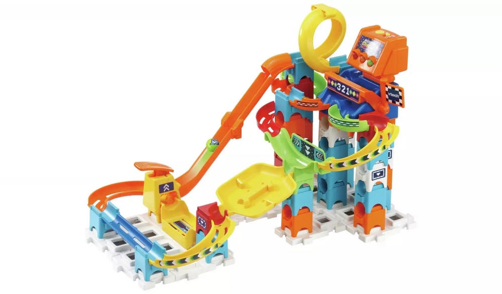 Playset, Vtech, Color track with balls, Speed track, 78 pieces