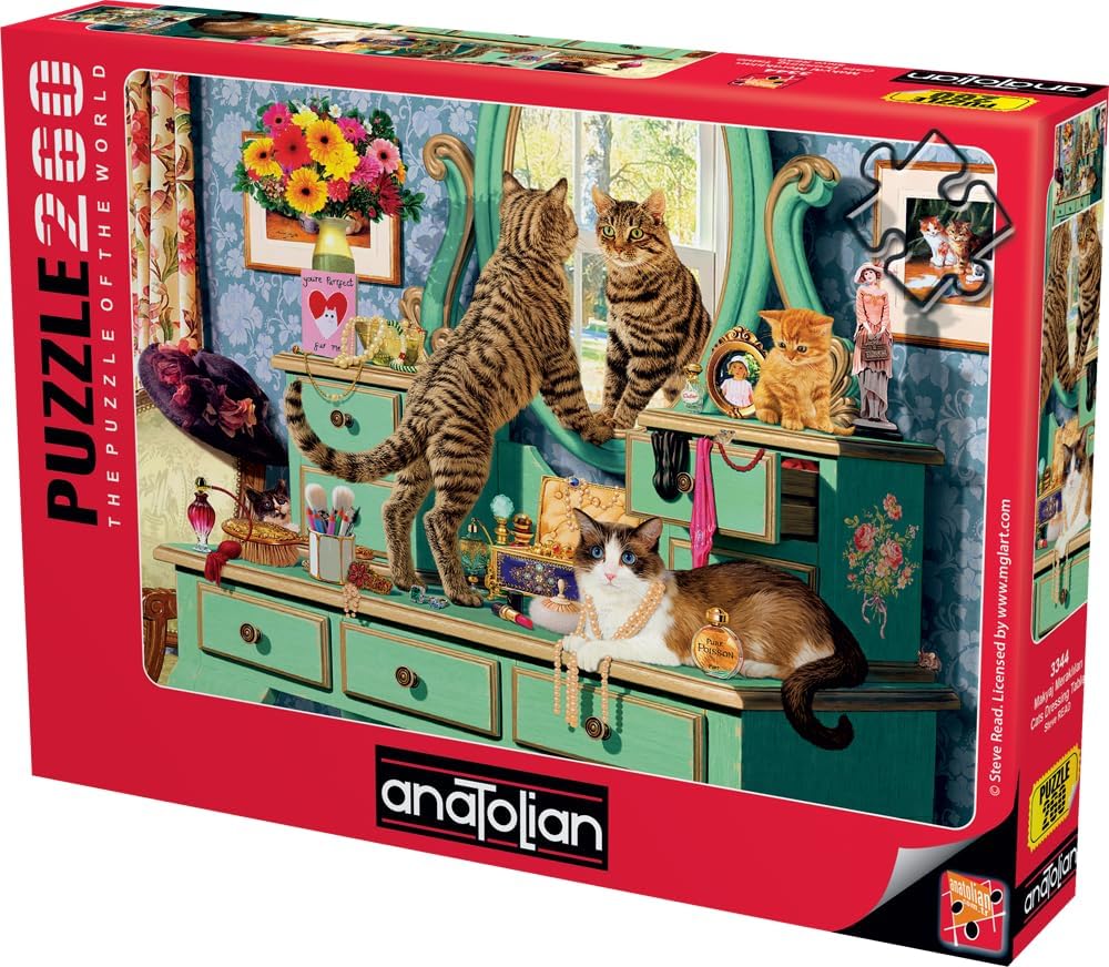 Puzzle, Anatolian, Cat toilet, 260 pieces