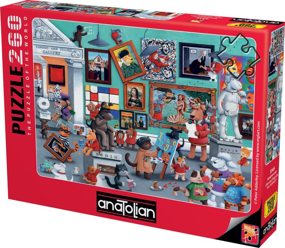 Puzzle, Anatolian, Kittens and puppies creators, 260 pieces