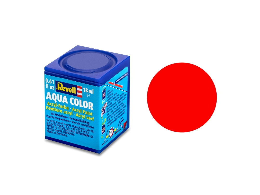 Acrylic paint, Revell, Aqua Color, Light orange matte, 18 ml