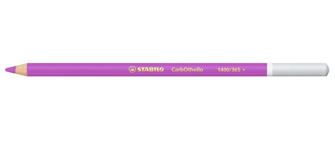 Colored pencil, Stabilo, CarbOthello, Bright violet