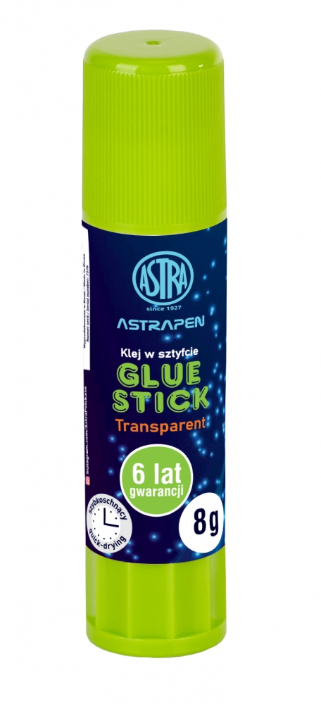 Transparent glue, Astra, Stick, 8 g.