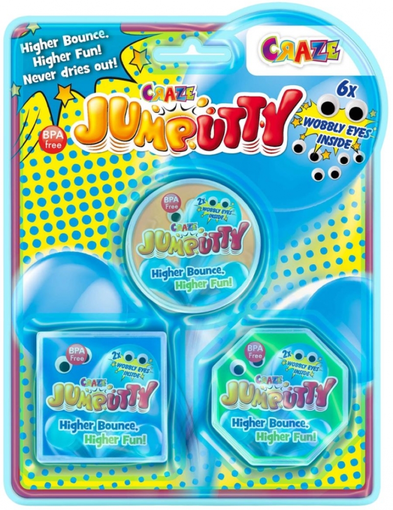 Playset, Craze, Bouncing Ball Mix, 3 Colors