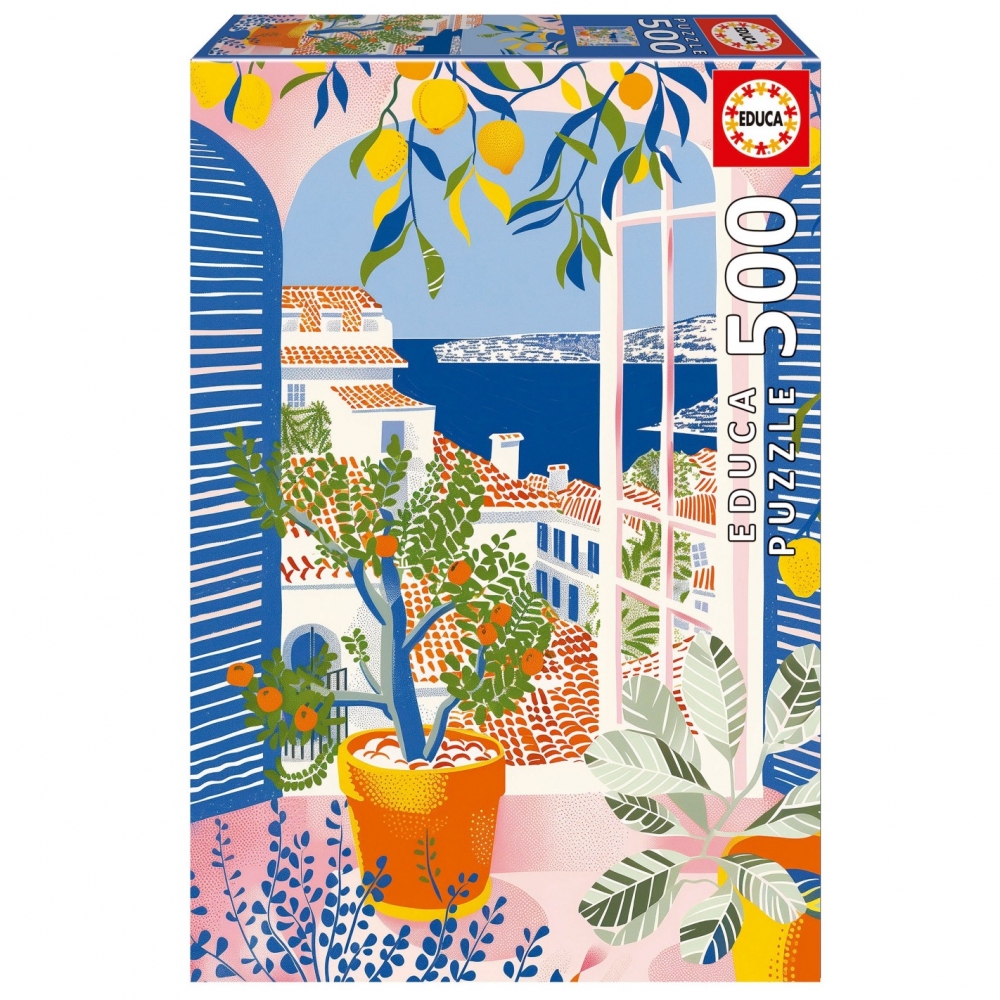 Puzzle, Educa, Lemon Ciello, 500 pieces