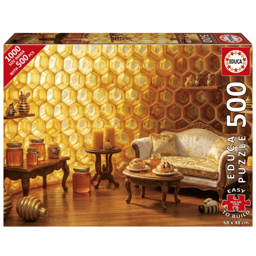 Puzzle, Educa, Honey House PLUS, 500 pieces