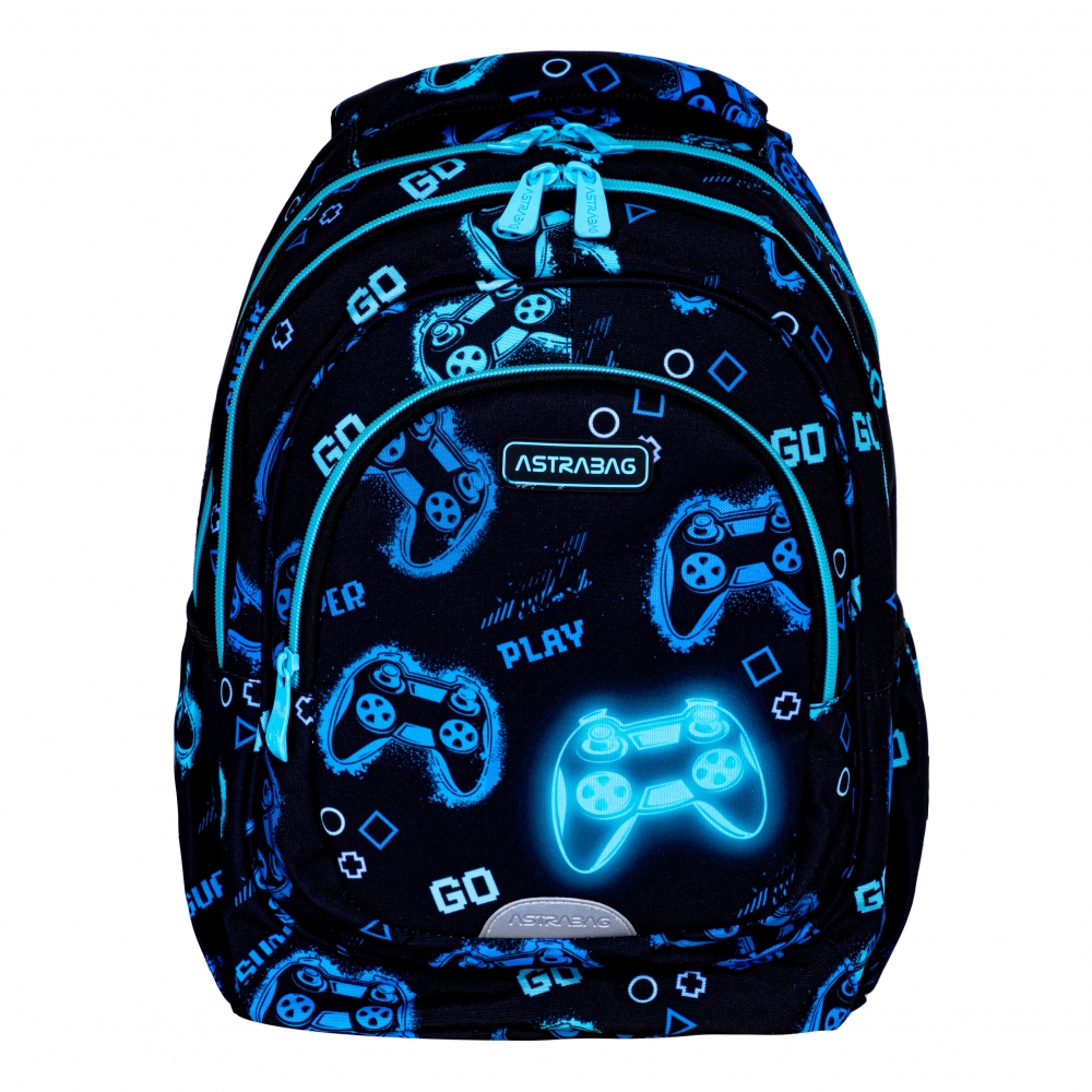 School backpack, Astra, Go Play, AB330, 39 x 28 x 15 cm