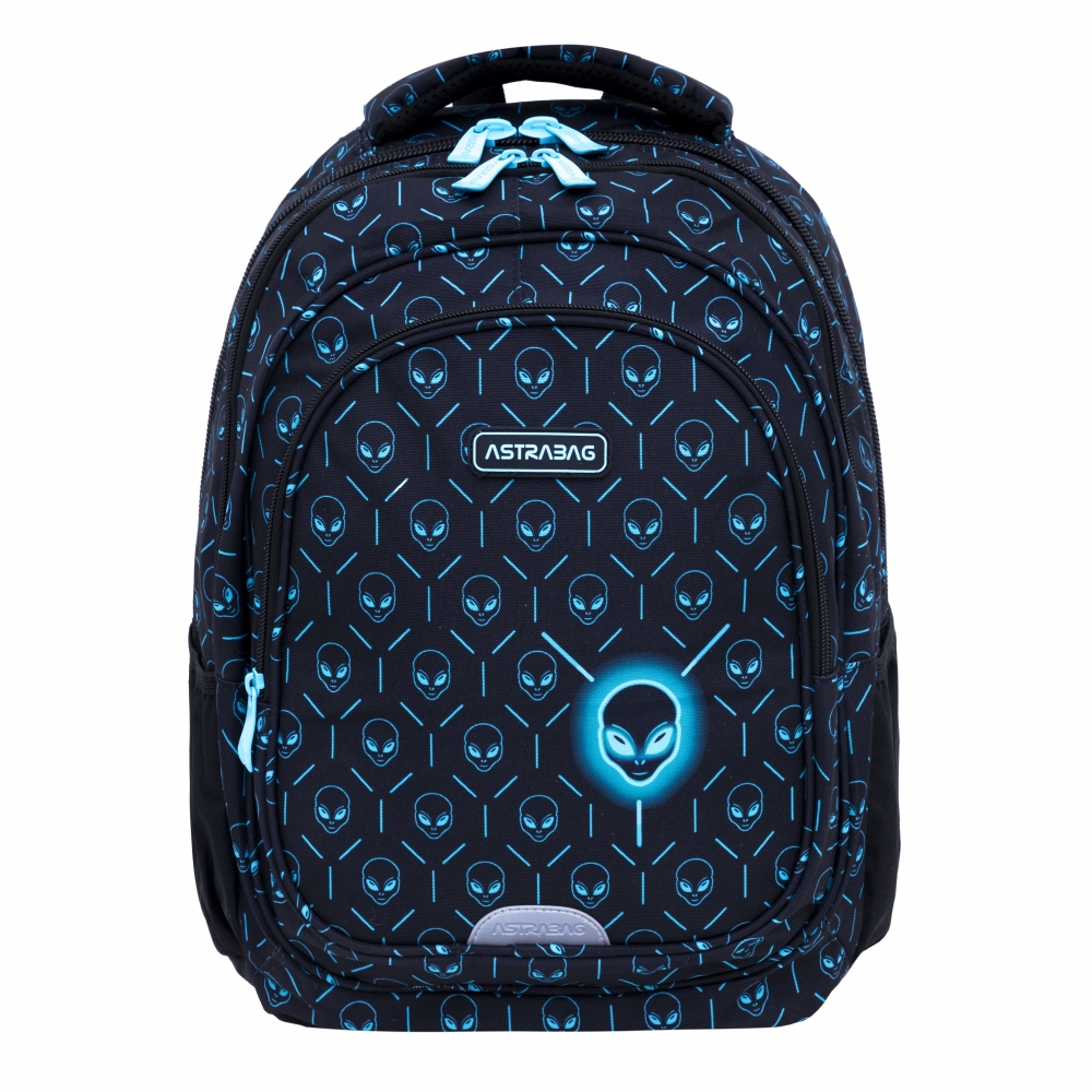 School backpack, Astra, UFO, AB300, 42 x 30 x 19 cm