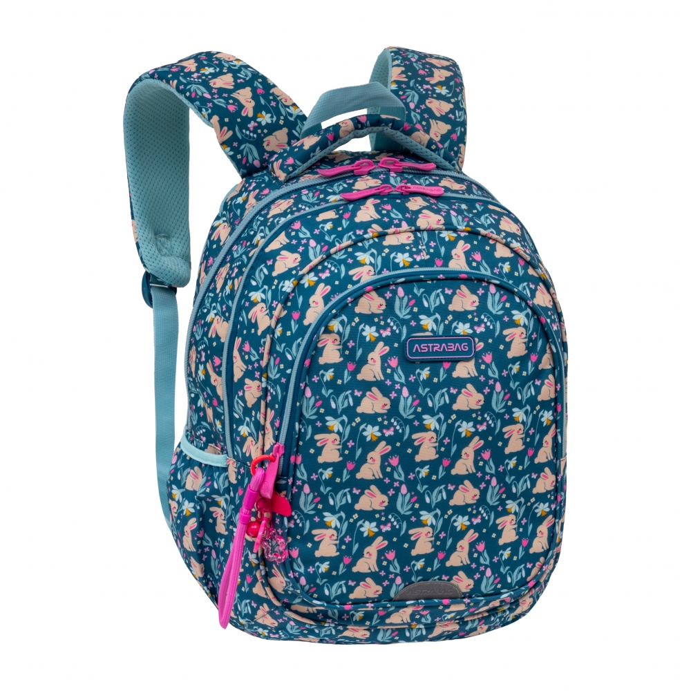 School backpack, Astra, Candy Bunny, AB300, 42 x 30 x 19 cm