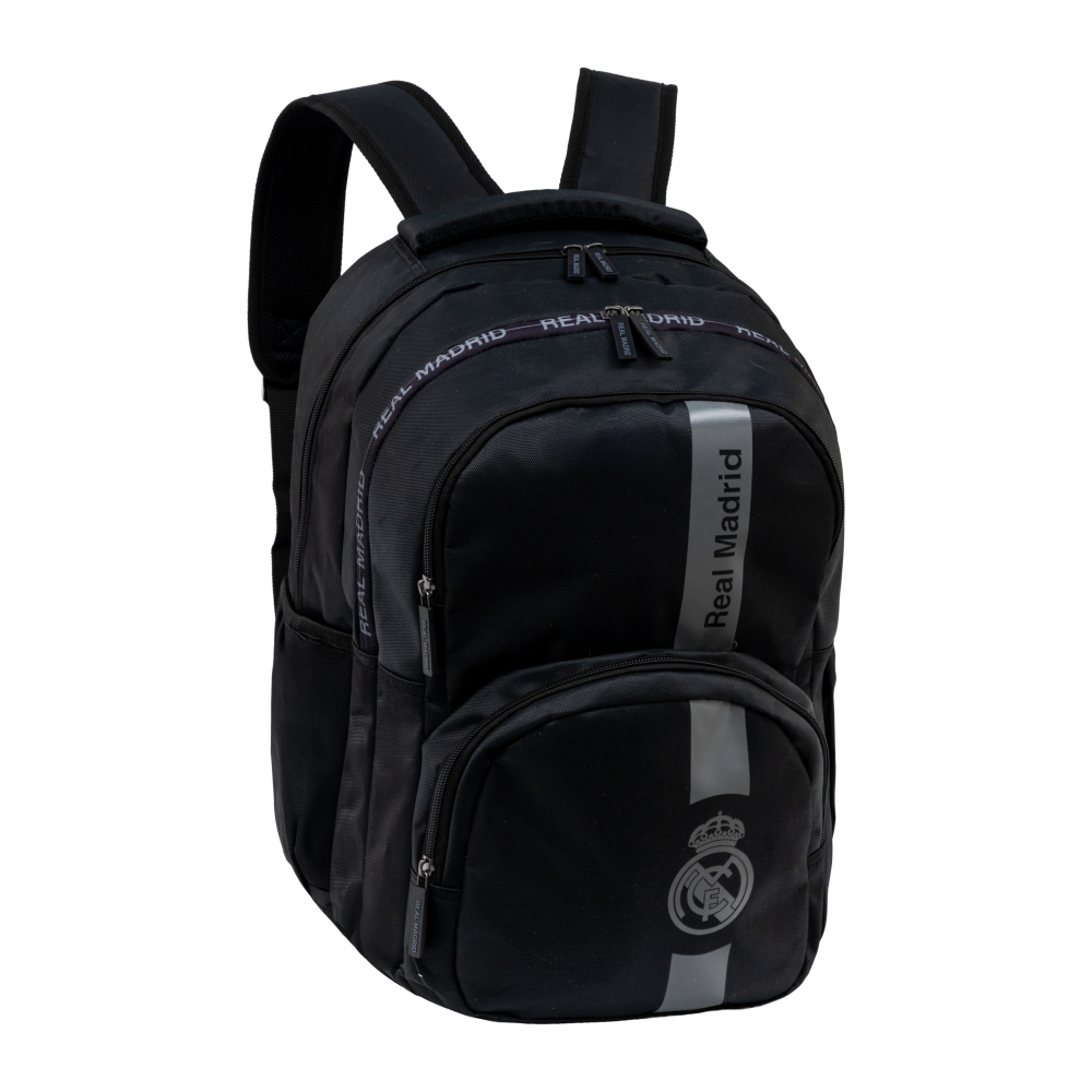 Backpack, Astra, Real Madrid Black, AB200, 44 x 32 x 19 cm