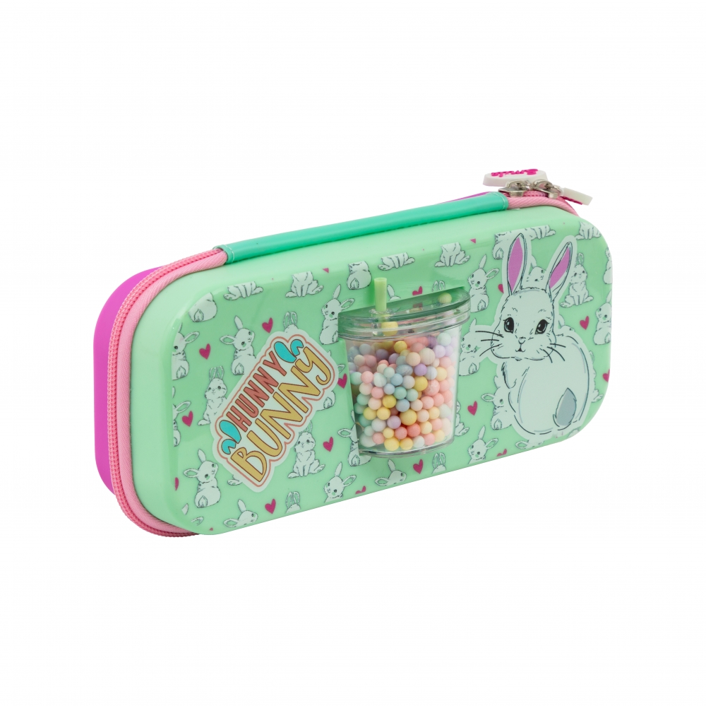 3D Foam Pencil Case, Astra, Animals, Bunny, 23.3 x 9.5 x 4.5 cm