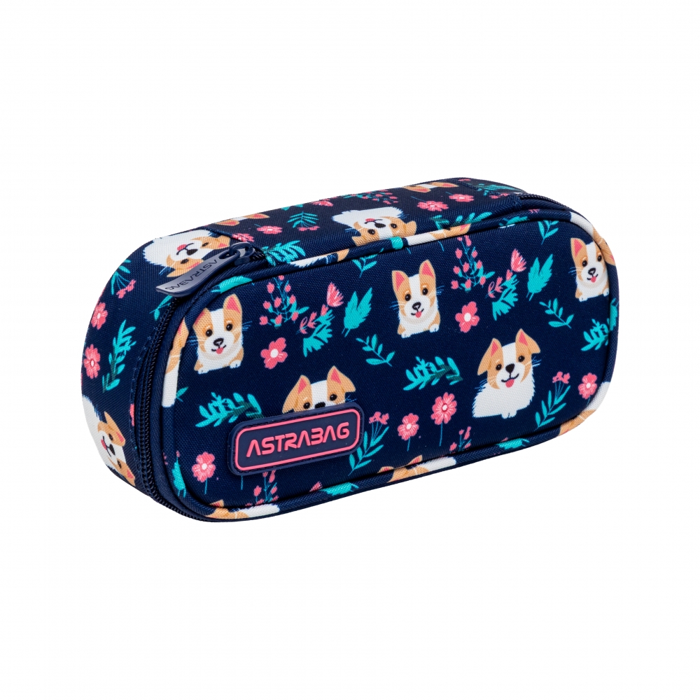 Single toiletry bag without accessories, Astra, Dear Puppy, AC6, 22 x 9 x 5 cm