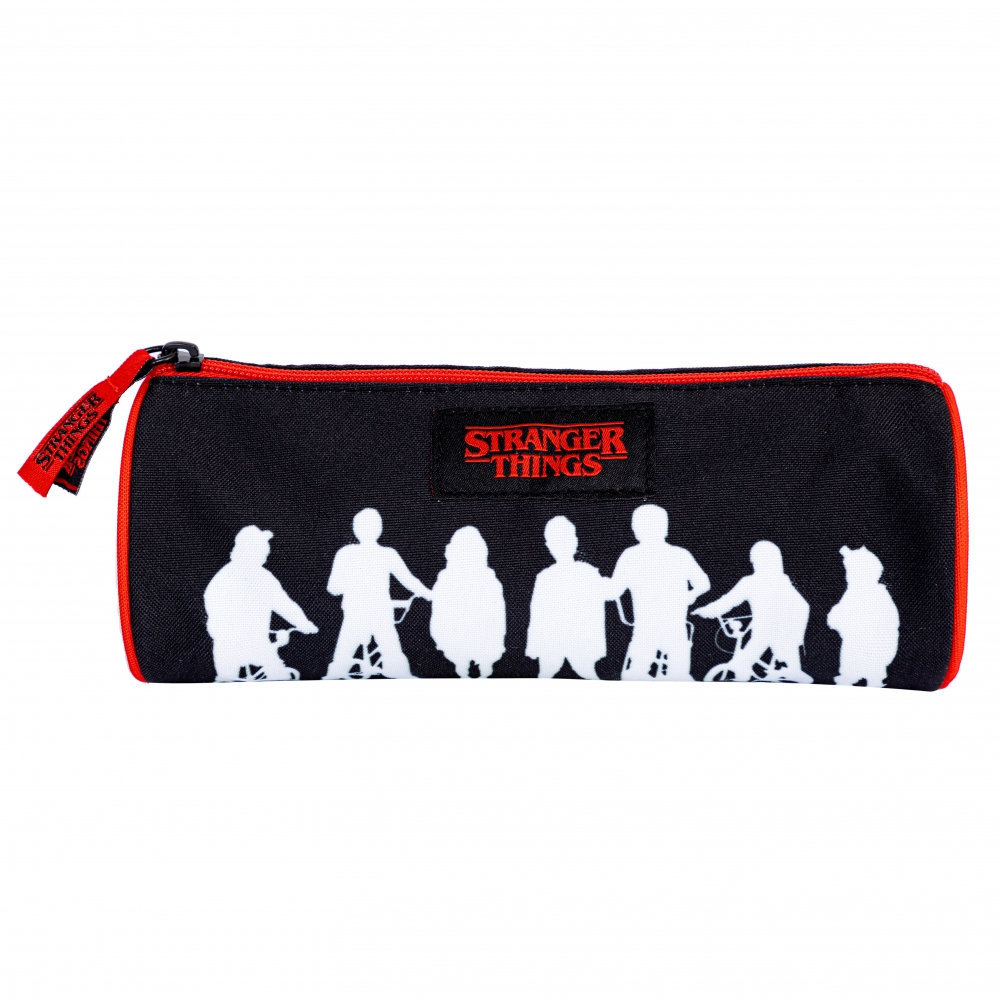 Round toiletry bag without STRANGER THINGS accessories, 8 x 22 x 8 cm