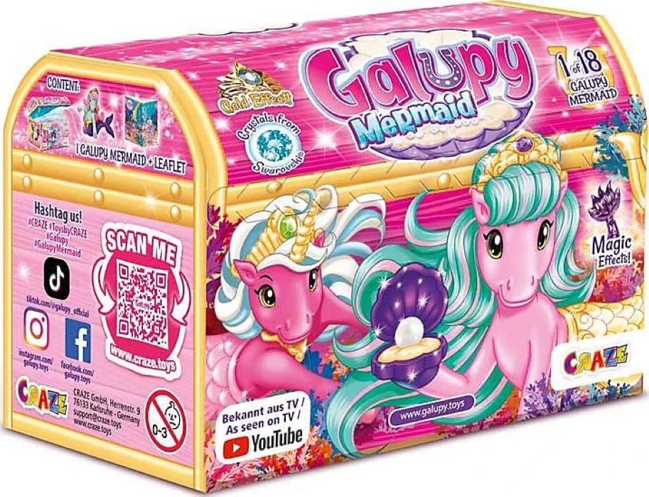 Surprise figure box, Craze, Galupy Mermaid
