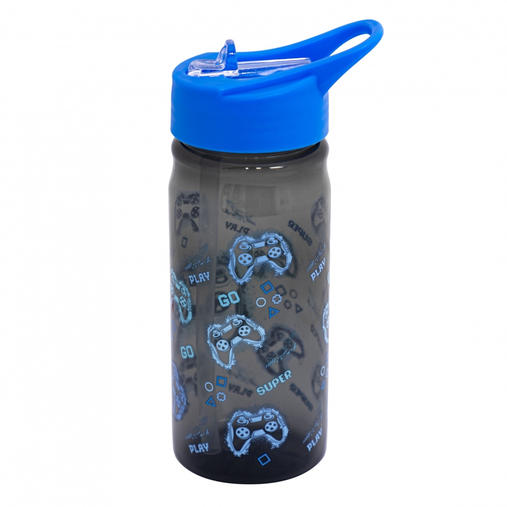 Water bottle, Astra, Aqua Pure, I′m going to play, 16.2 x 6.6 cm, 450 ml