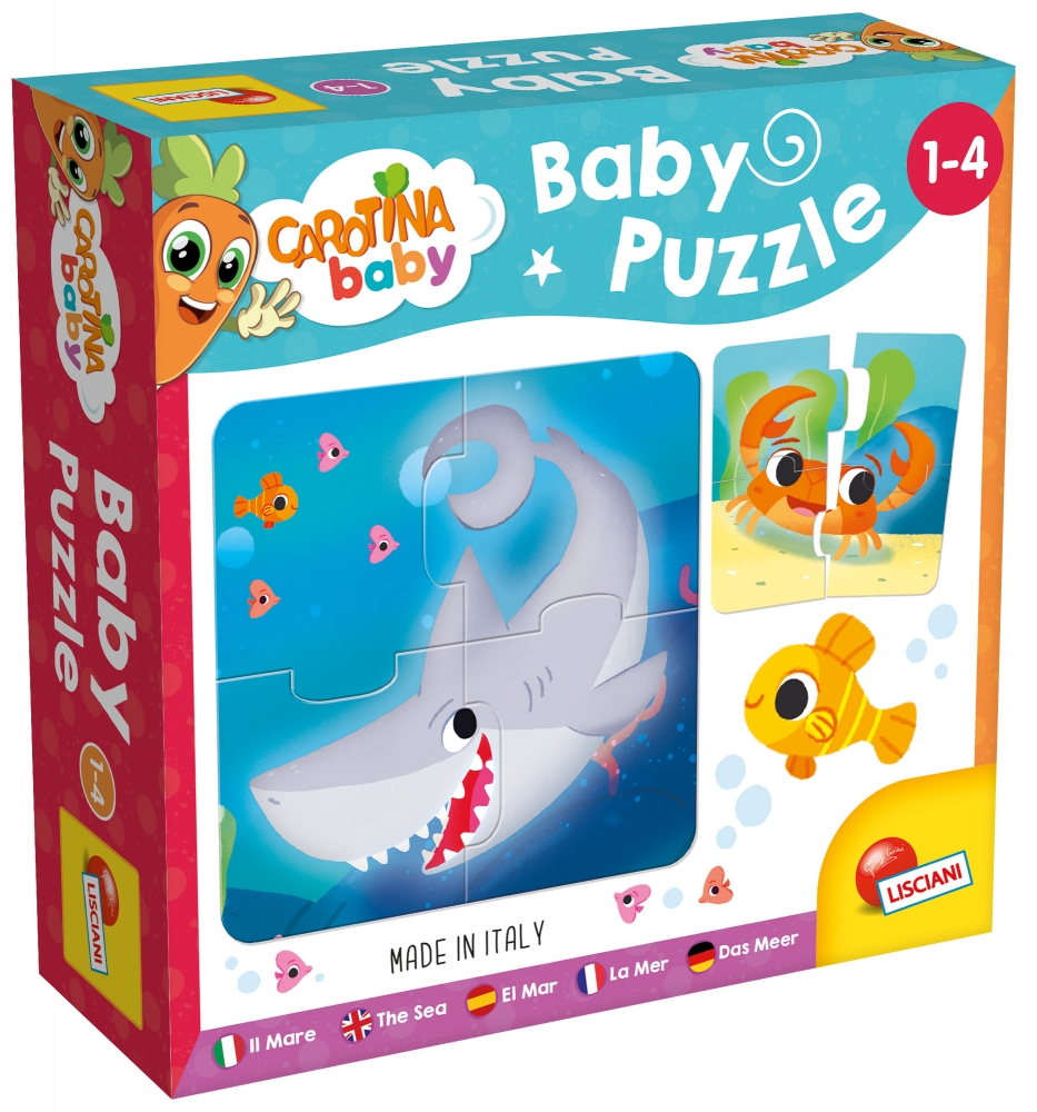 Educational puzzle, Lisciani, Carotina, Sea