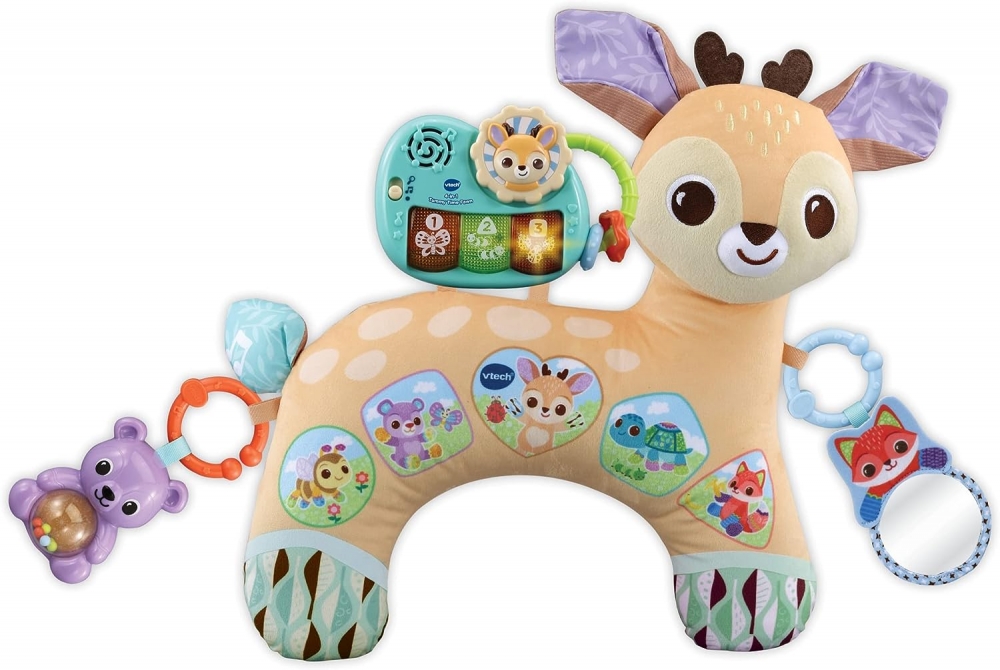 Sensory baby pillow, Vtech, Tummy Time, Deer 4 in 1