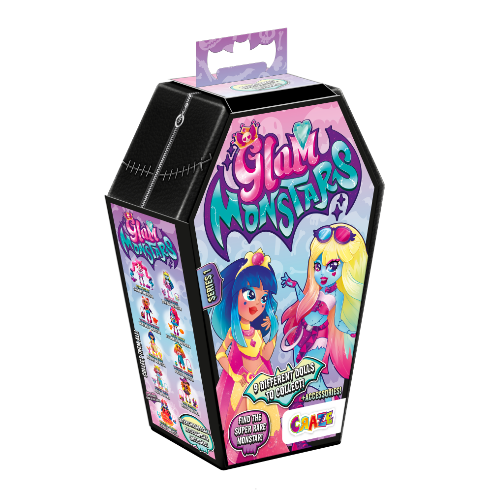 Collectible figure, Craze, Glam Monstars