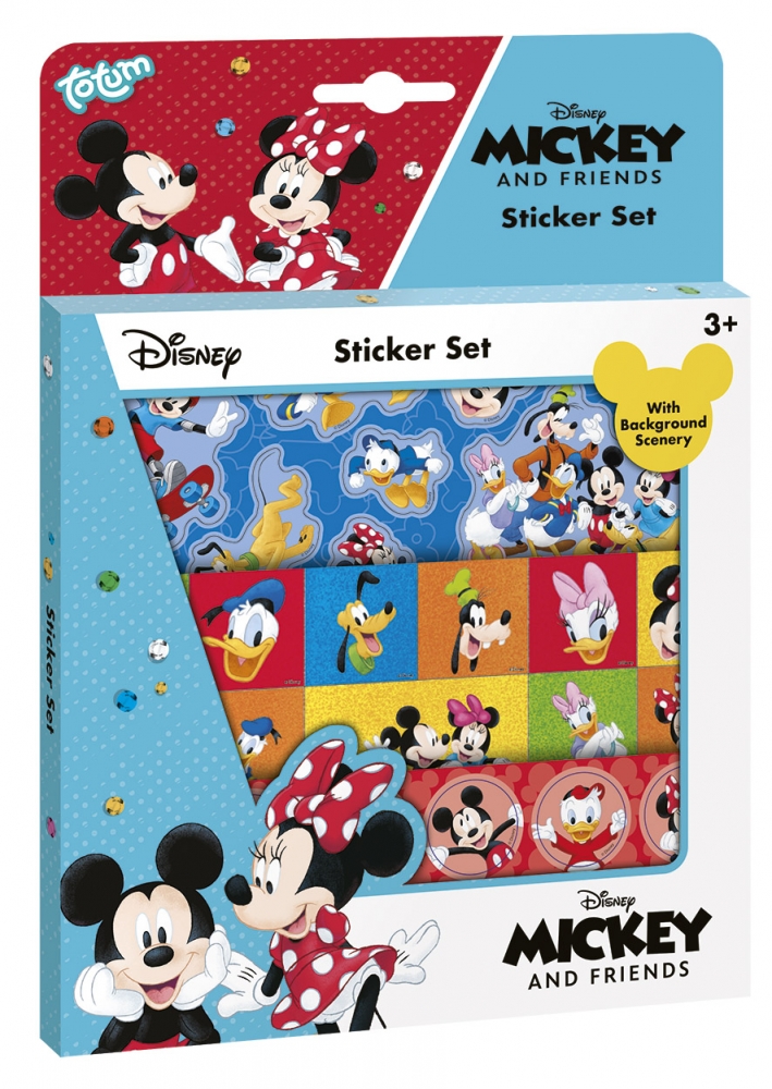 Sticker set, Totum, Mickey Mouse and friends