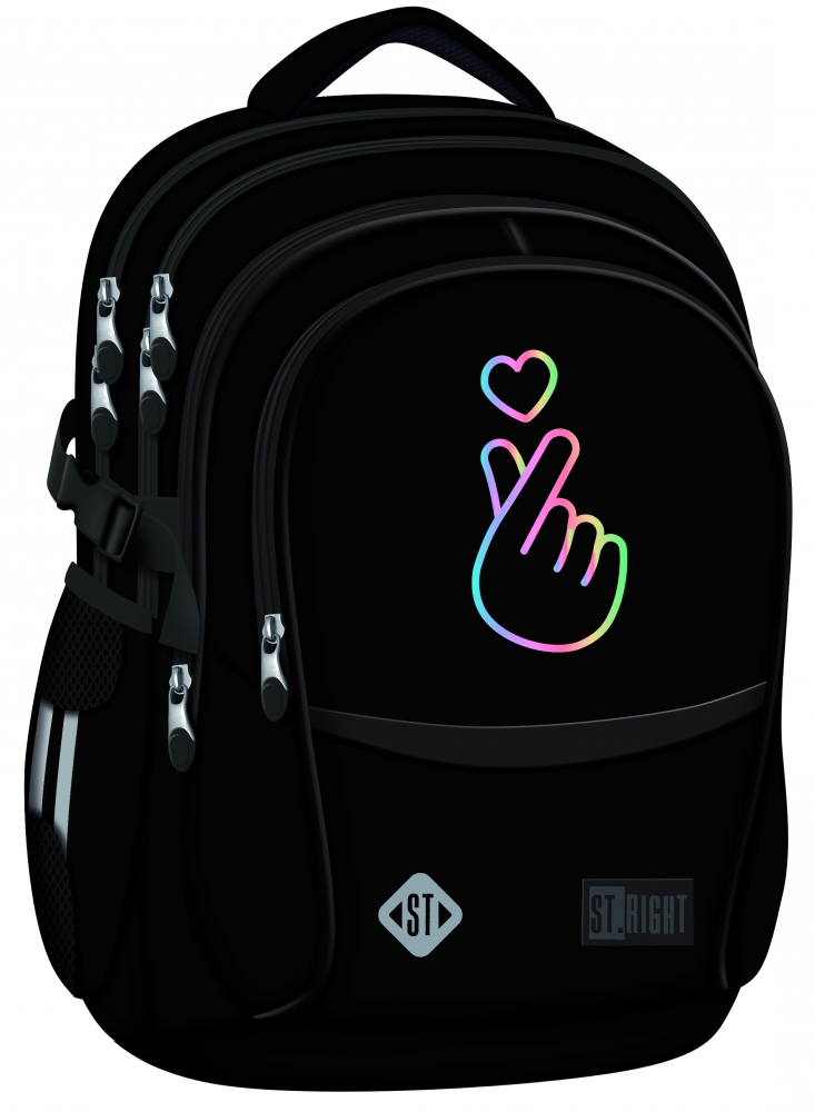 School backpack, St.Right, K-Pop, 43 x 32 x 21 cm