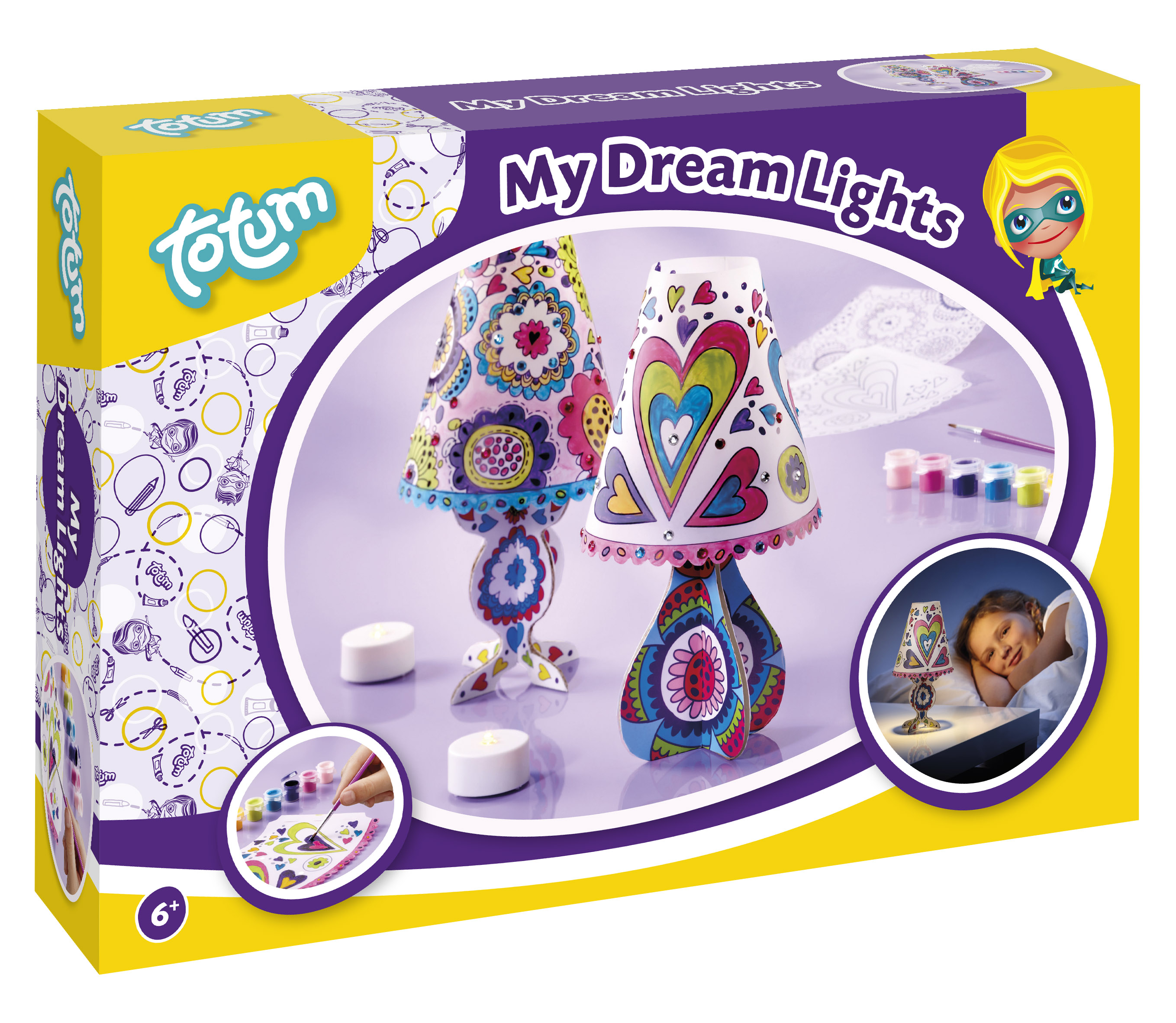 Decorate yourself - Your night lamp
