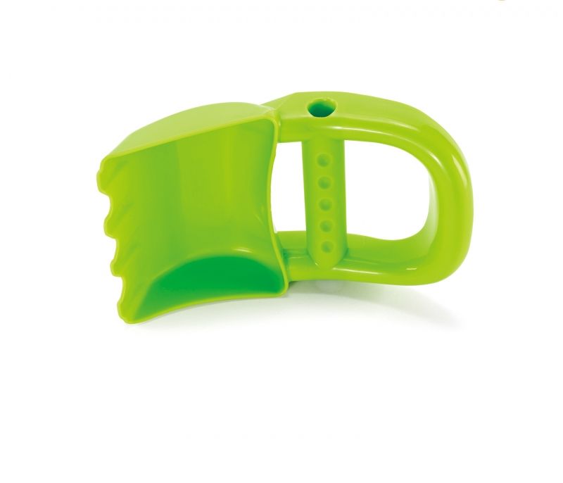 Hand shovel for sand - green
