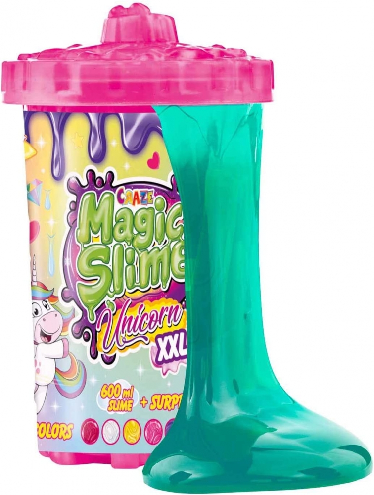 Magical slime XXL, Craze, With surprise figure Unicorn, 600 g.