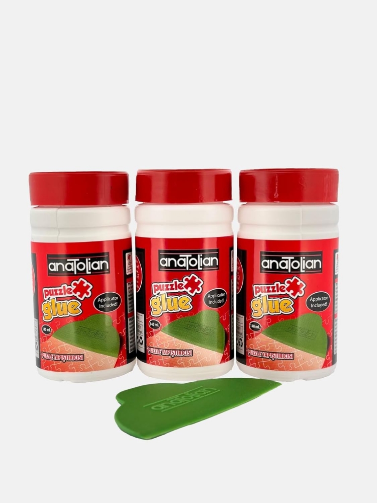 Puzzle glue set, Anatolian, 3pcs x 140ml