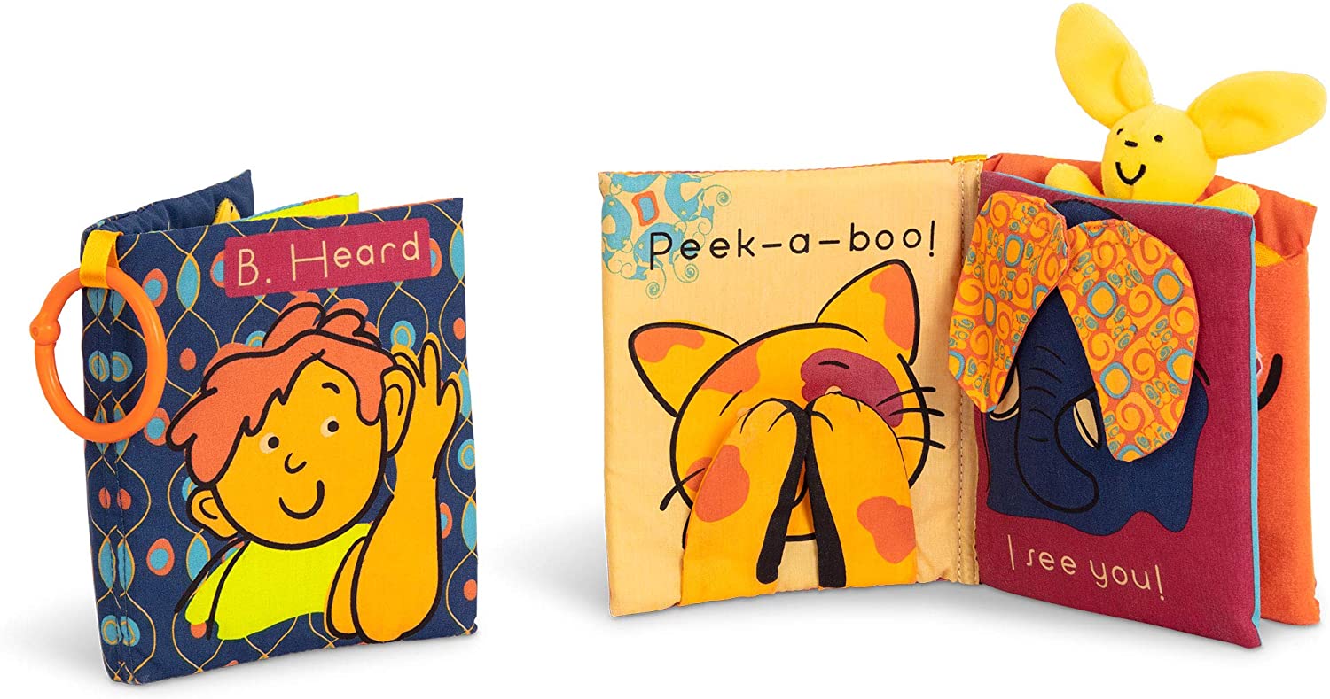 Interactive toy, Battat, Soft children′s book