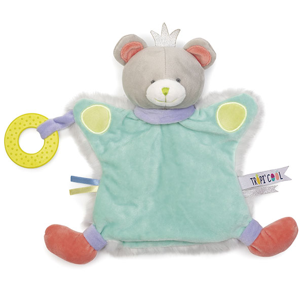 Soft cuddly toy with activities Bear