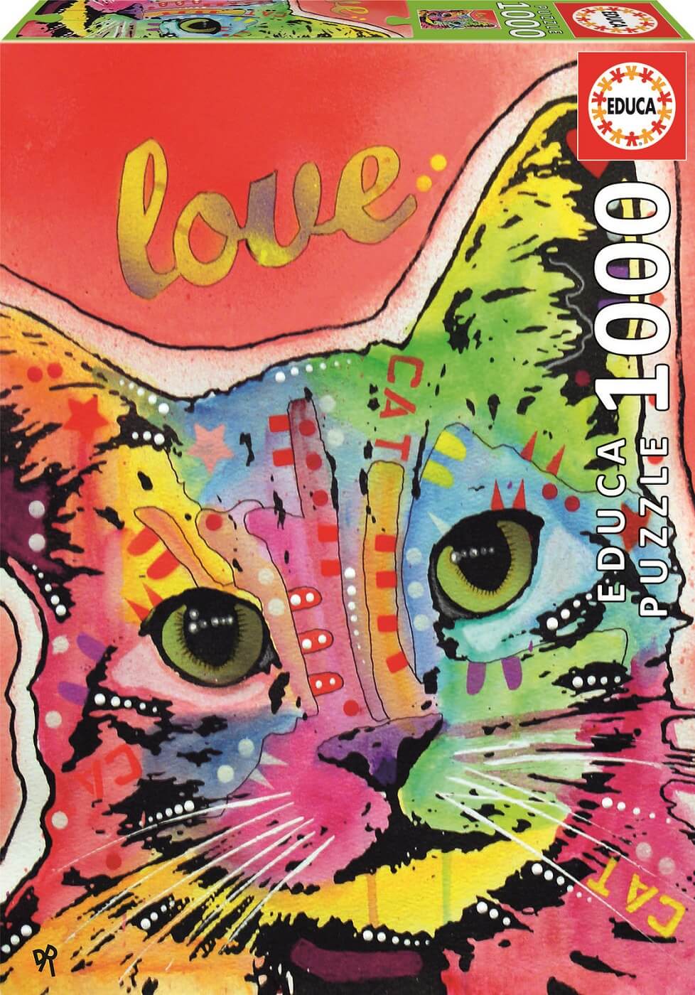 Puzzle, Educa, Cat Love, Dean Russo, 1000 pieces