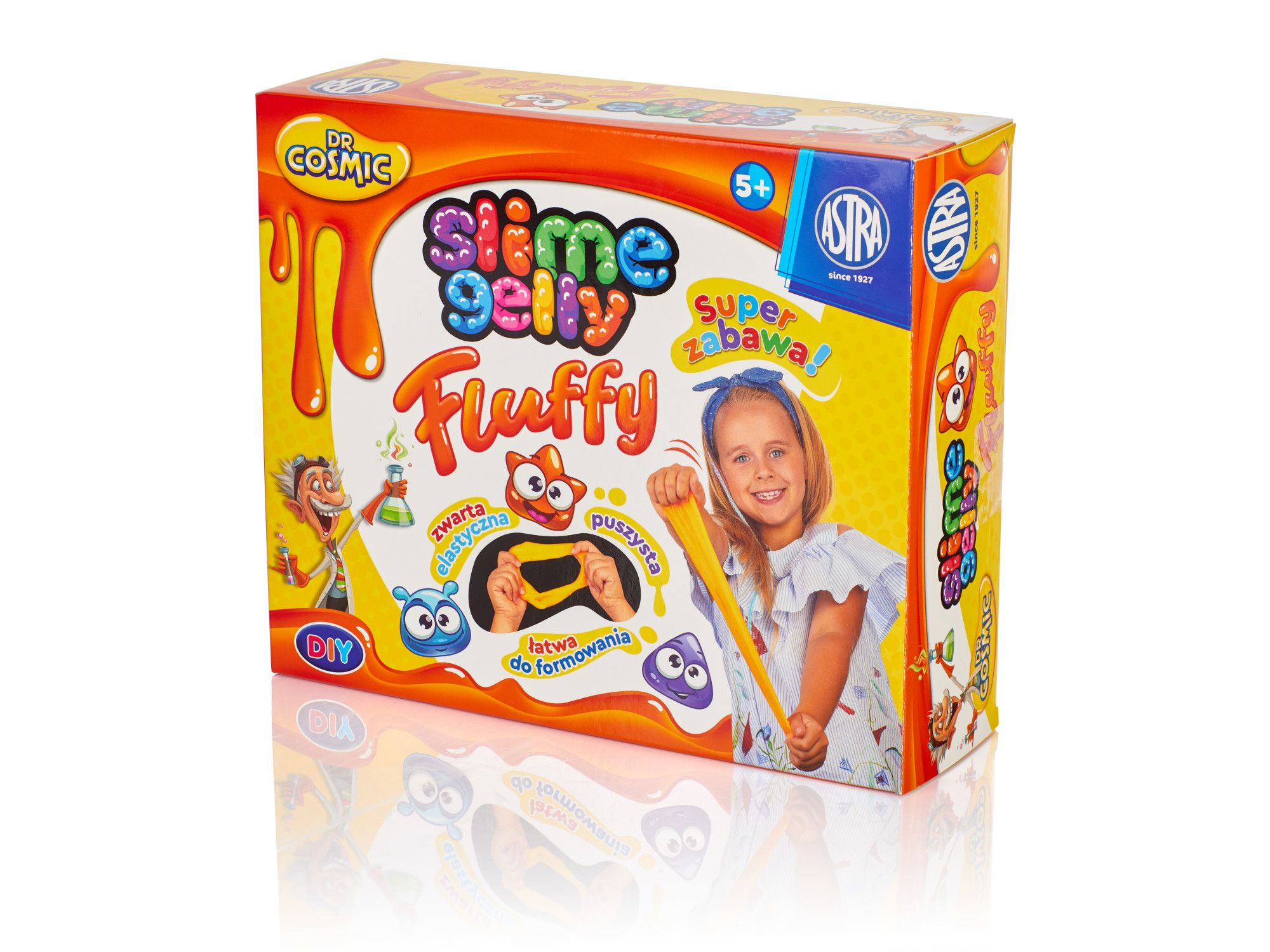 Creative kit, Astra, DIY slime jelly, Orange