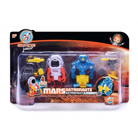 Playset, Buki France, Explore Mars, Astronaut and Robot