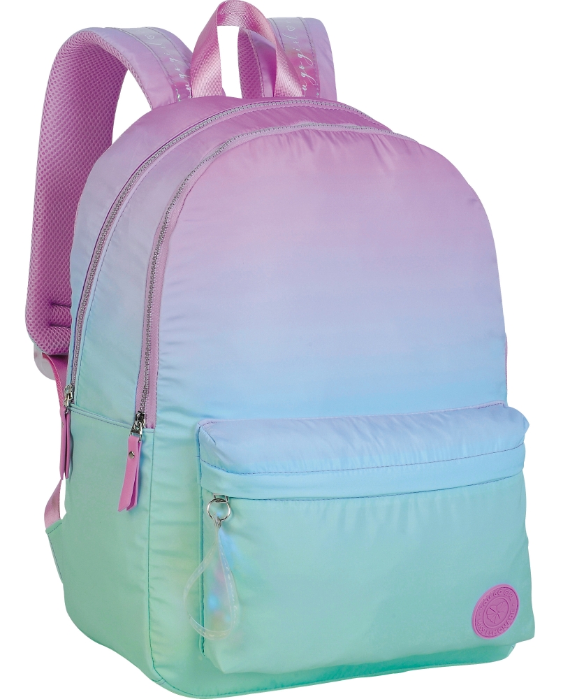 School backpack, Miss Lemonade, Sunshine, 45 x 34 x 16 cm, Purple