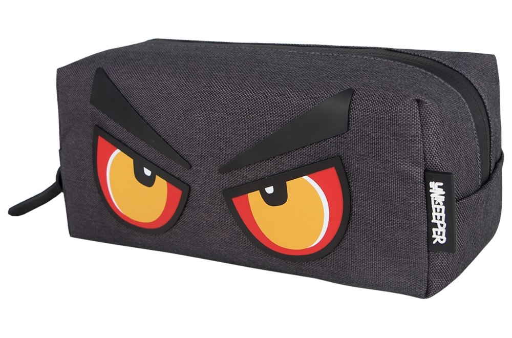 Toiletry bag, Unkeeper, Jinx, 9 x 21 x 8 cm, Black