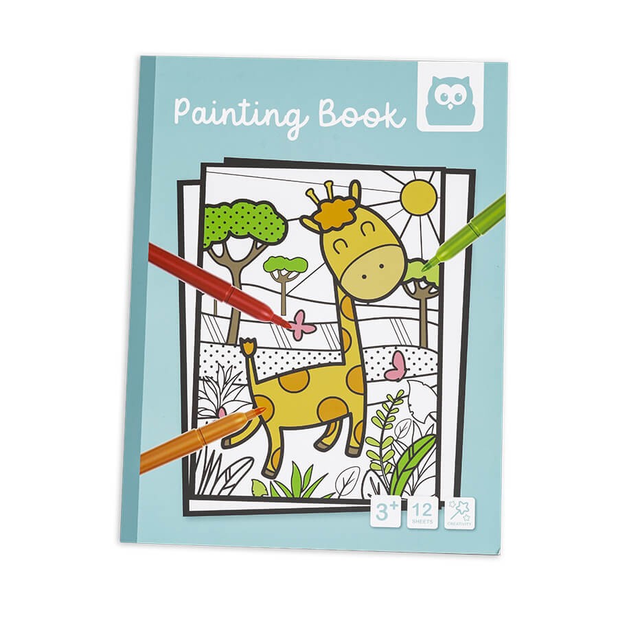 Coloring book, Eurekakids, Animals
