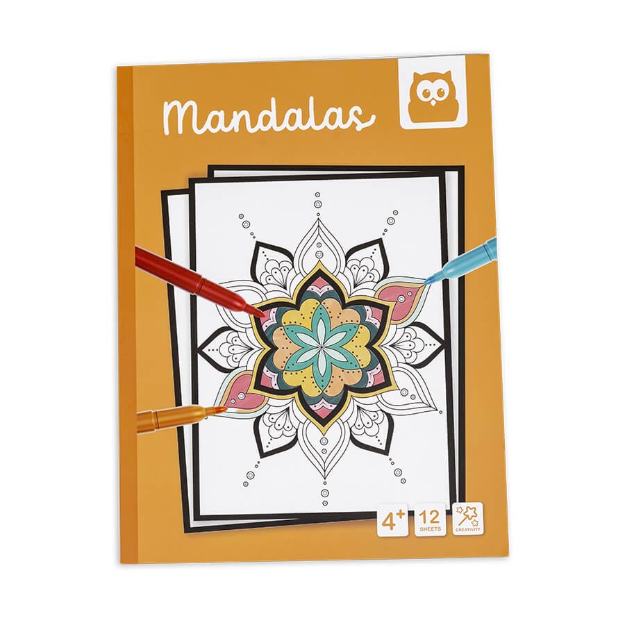 Coloring Book, Eurekakids, Mandala