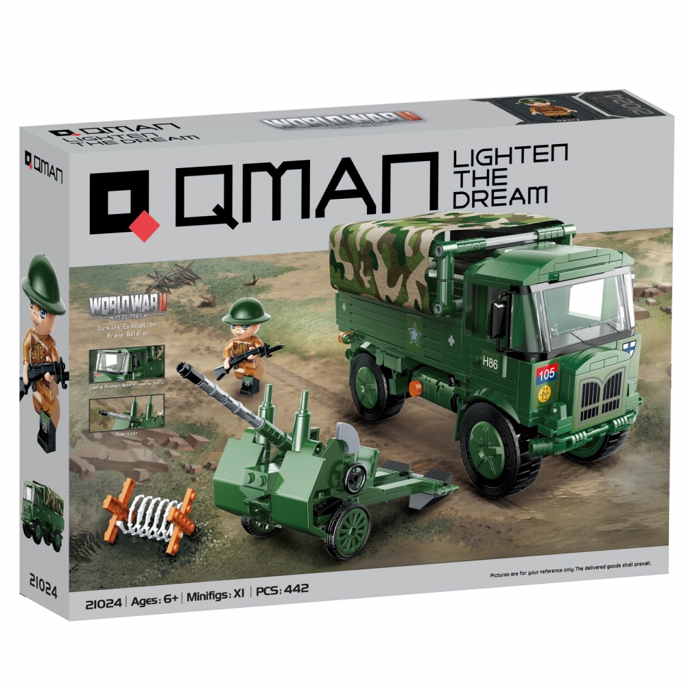 Constructor, Qman, Dunkirk Evacuation, The Brave Soldier, 442 parts