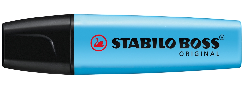 Text marker, Stabilo, Boss Original Pastel, Blue