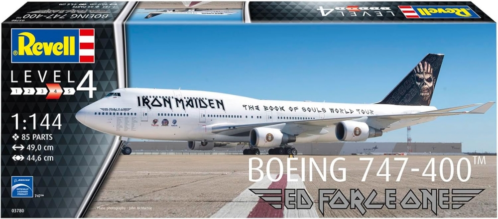 Assembled model, Revell, Boeing 747-400 Ed Force One