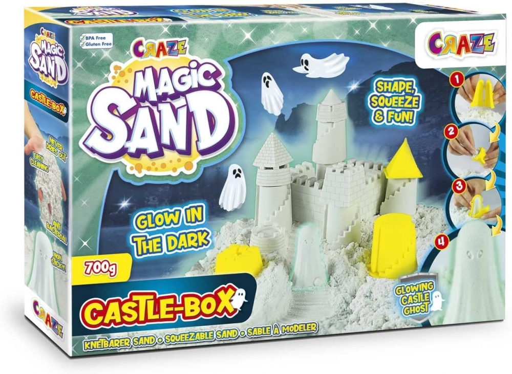 Magic Sand, Craze, Castle, Fluorescent